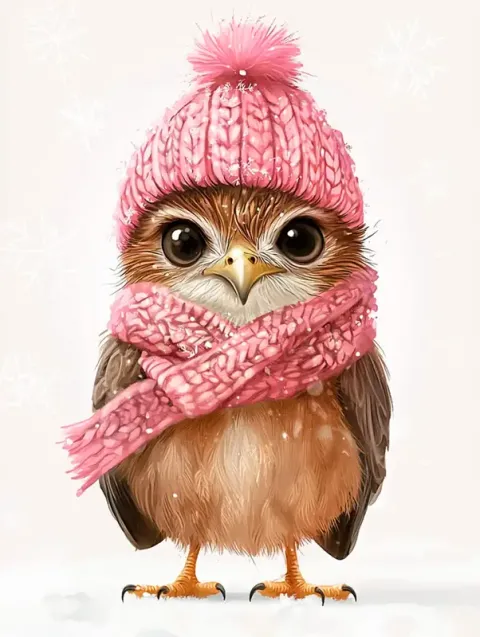 grafup_A_cute_little_Hawk_dressed_in_Christmas__wearing_a_pink__10927d6c-c4f6-455e-a815-3362352e4e25.webp
